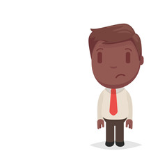 Cute afro american man