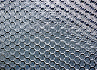 Stained textured semitransparent glass background. 