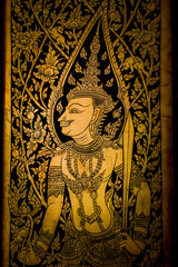 Plakat thai painting
