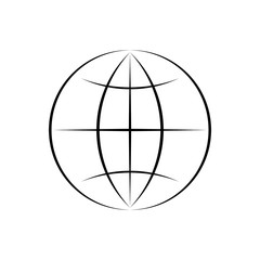 Globe icon - Vector