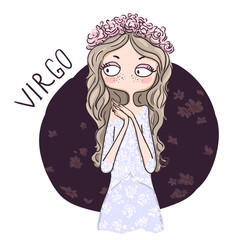 Horoscope. Zodiac signs-Virgo