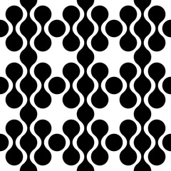 Seamless Curved Shape Pattern