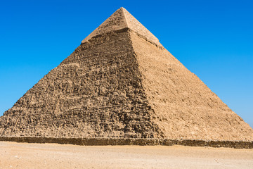 Fototapeta na wymiar Pyramid of Khafre, Giza (Egypt)