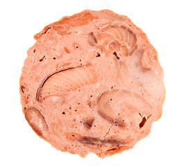 Hot smoked trout roll