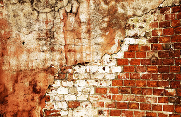 wall of brick