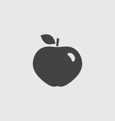 Apple illustration icon.