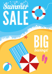 Summer Beach Sale Banners