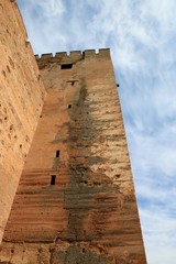 Fototapeta premium tower of Alcazaba , Alhambra , spain 