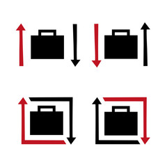 Business briefcase set