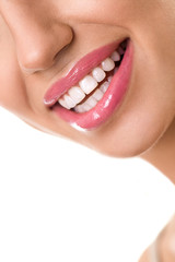 Smile of attractive female