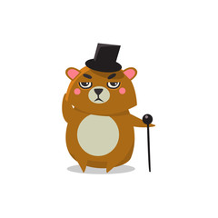 Gentelman Brown Bear