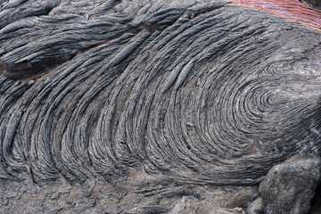 Black Lava Swirl