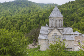 Fototapeta premium The ancient Haghartsin monastery is located near the town of Dil