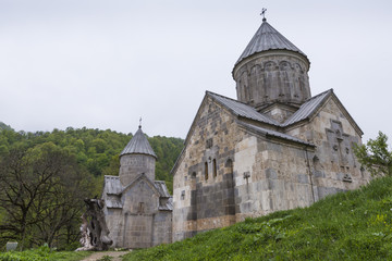 The ancient Haghartsin monastery is located near the town of Dil