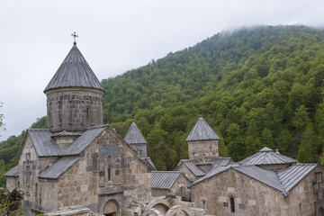 Fototapeta na wymiar The ancient Haghartsin monastery is located near the town of Dil