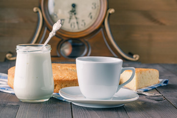 Healthy natural organic breakfast