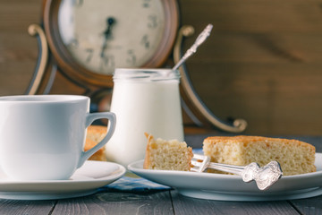 Healthy natural organic breakfast