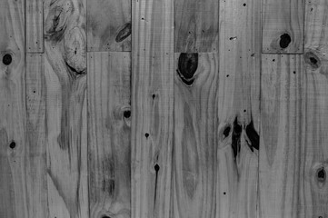 Wood boards,Abstract background black and white.