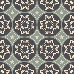 Colorful ornament pattern vector tile