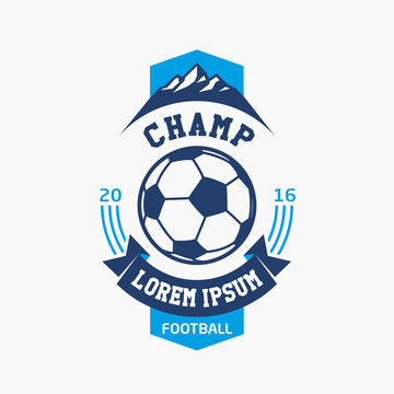 Logo football champ