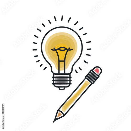 "bulb light icon design " Stock image and royalty-free vector files on