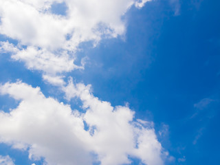 Fototapeta premium Beautiful of blue sky and group of cloud