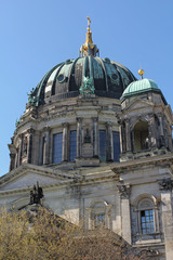 Obraz premium closeup of Berlin Cathedral, Germany
