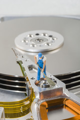 HDD Festplatte Bereinigung Service