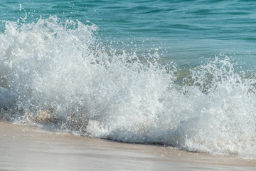 Beach wave ,Surin Beach ,Thailand 2016
