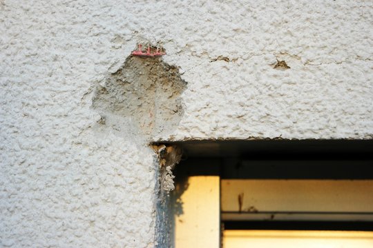 besch&auml;digter putz I