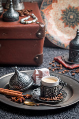  coffee and turkish delight 