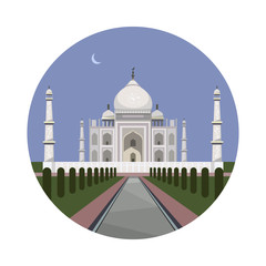 Taj Mahal palace icon