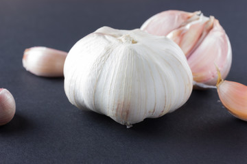 Garlic with slices