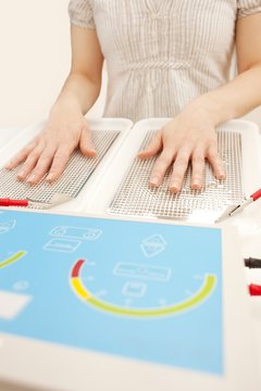 Iontophoresis for excess sweating