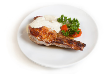 Fresh beef steak