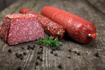 Salami am Stück