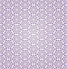 violet star mosaic textile pattern