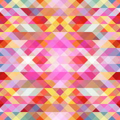 Abstract seamless background with geometric pattern, vector.