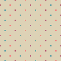 Vector modern seamless colorful geometry pattern, color abstract geometric background, pillow multicolored print, retro texture, hipster fashion design