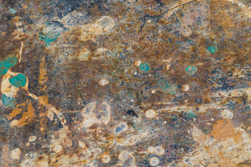 Rusty iron sheet