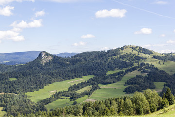Fototapeta premium Wysoka Mountain peak seen from Slovakia