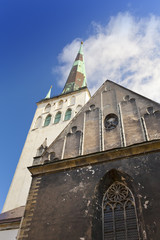 St Olaf (Oleviste) Church. Tallinn, Estonia