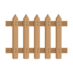 Fence vector in modern style