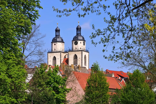 Wittenberg Stadtkirche - Wittenberg Town and Parish Church of St. Mary's