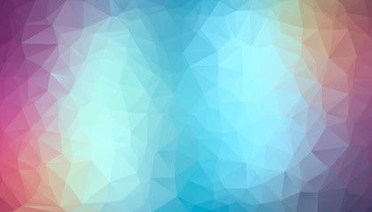 Fototapeta premium Blue and Violet abstract polygonal background