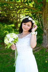 Obraz premium 美しい花嫁