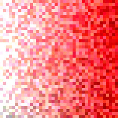 Red square mosaic vector background design