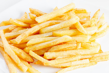 French fries background