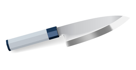Photorealistic chef knife