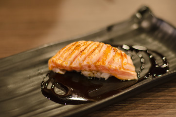 salmon sushi burn